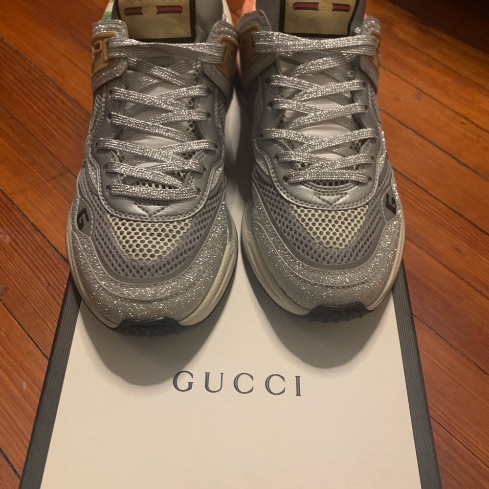 Gucci sneakers worn twice